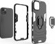 Hurtel Ring Armor etui do iPhone 14 Pro Max pancerny pokrowiec uchwyt magnetyczny ring czarne 17