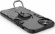 Hurtel Ring Armor etui do iPhone 14 Pro Max pancerny pokrowiec uchwyt magnetyczny ring czarne 1