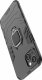 Hurtel Ring Armor etui do iPhone 14 Pro Max pancerny pokrowiec uchwyt magnetyczny ring czarne 6
