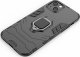 Hurtel Ring Armor etui do iPhone 14 Pro Max pancerny pokrowiec uchwyt magnetyczny ring czarne 8