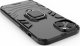 Hurtel Ring Armor etui do iPhone 14 pancerny pokrowiec uchwyt magnetyczny ring czarne 4
