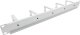 InLine InLine® 19" Cable management panel, 5 small brackets, RAL7035, grey 3