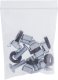 InLine InLine® 19" Cable management panel, 5 small brackets, RAL7035, grey 4