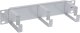 InLine InLine® 10" Cable management panel, 3 brackets, RAL 7035 grey 1