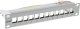 InLine InLine® 10" Patchpanel empty panel 12-way, for Keystone modules, 1U, RAL 7035 grey 3
