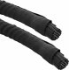 Organizer InLine InLine® Self Closing Sleeving, black, 25mm diameter, 1m 1