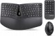 Klawiatura + mysz Perixx Perixx PERIDUO-606A DE, 3-in-1 keyboard and mouse set, wireless, ergon., black 2
