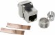 InLine InLine® RJ45 Keystone Jack Snap-In module Cat.8.1 3