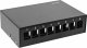 InLine InLine® Desktop Consolidation Point Box 8x Keystone RJ45, metal, black RAL9005 1