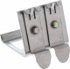 InLine InLine® Keystone Mounting for DIN rail, 2-port, metal 3