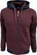 BASTION Bluza sweter męska bordowo-granatowa rozpinana M 1