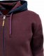 BASTION Bluza sweter męska bordowo-granatowa rozpinana M 1