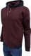 BASTION Bluza sweter męska bordowo-granatowa rozpinana M 4