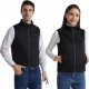 Mozos HV4 Ogrzewana elektryczna kamizelka unisex r. XXL czarna 2