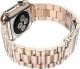 Mercury Mercury pasek Metal Apple Watch 38/40/41 mm różowo złoty/pink gold 1