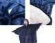 Verk CIEPŁA BLUZA KOC OVERSIZE XXL 2W1 GRUBA FUTRZAK 3
