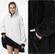 Verk CIEPŁA BLUZA KOC OVERSIZE XXL 2W1 GRUBA FUTRZAK 9