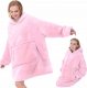 Verk CIEPŁA BLUZA KOC OVERSIZE XXL 2W1 GRUBA FUTRZAK 1