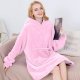 Verk CIEPŁA BLUZA KOC OVERSIZE XXL 2W1 GRUBA FUTRZAK 4