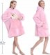 Verk CIEPŁA BLUZA KOC OVERSIZE XXL 2W1 GRUBA FUTRZAK 7