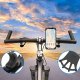 Alogy Alogy Uchwyt rowerowy Spider TPU Bike Holder do telefonu Silikonowy na rower motor hulajnoga quad Czarny 14