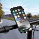 Alogy Alogy Uchwyt rowerowy Spider TPU Bike Holder do telefonu Silikonowy na rower motor hulajnoga quad Czarny 9