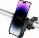 Alogy Alogy Uchwyt rowerowy Metal Bike Holder do telefonu na kierownicę do roweru motoru hulajnoga Czarny 4