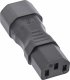 InLine InLine® Power supply adapter IEC 60320 C14 / C13, 3-pin, cold device units 1