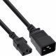 Kabel zasilający InLine InLine® Power adapter cable, IEC-60320 C20 to C13, 3x1,5mm², max. 10A, black, 3m 1