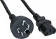 Kabel zasilający InLine InLine® Power cable, Australia to 3pin IEC C13, black, 5,0m 1