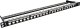 InLine InLine® Blank Patch Panel 19" 24 Port 0.5U black for RJ45 Keystones 1