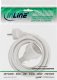 Kabel zasilający InLine InLine® Power Extension Cable Type F white 1,5m 2