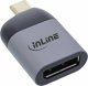 Adapter USB InLine InLine® USB Display Converter, USB Type-C male to DisplayPort female (DP Alt Mode), 8K@60Hz 1