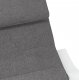 vidaXL vidaXL Fotel bujany, ciemnoszary, tapicerowany tkaniną 2