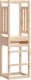vidaXL vidaXL Domek do placu zabaw, 53x46,5x169 cm, drewno sosnowe 1