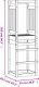 vidaXL vidaXL Domek do placu zabaw, 53x46,5x169 cm, drewno sosnowe 5