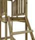 vidaXL vidaXL Domek do placu zabaw z drabinką 53x110x214cm impregnowana sosna 6