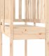 vidaXL vidaXL Domek do placu zabaw, 52,5x110,5x214 cm, drewno sosnowe 4