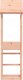 vidaXL vidaXL Domek do placu zabaw, 53x46,5x194 cm, drewno daglezjowe 3