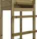 vidaXL vidaXL Domek do placu zabaw, 53x46,5x169 cm, impregnowana sosna 4