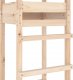 vidaXL vidaXL Wieża do placu zabaw, 52,5x46,5x206,5 cm, lite drewno sosnowe 5