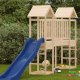 vidaXL vidaXL Domek do placu zabaw, 53x46,5x194 cm, drewno sosnowe 1