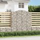 vidaXL vidaXL Kosze gabionowe, 2 szt, 200x30x220/240 cm, galwanizowane żelazo 1