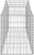 vidaXL vidaXL Kosze gabionowe, 9 szt, 200x50x60/80 cm, galwanizowane żelazo 4