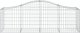 vidaXL Kosze gabionowe, 12 szt, 200x50x60/80 cm, galwanizowane żelazo 4