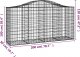 vidaXL Kosze gabionowe, 40 szt, 200x50x100/120cm, galwanizowane żelazo 6