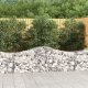 vidaXL vidaXL Kosze gabionowe, 4 szt, 200x50x60/80 cm, galwanizowane żelazo 1