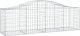 vidaXL vidaXL Kosze gabionowe, 4 szt, 200x50x60/80 cm, galwanizowane żelazo 3