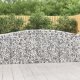 vidaXL vidaXL Łukowaty kosz gabionowy, 400x30x100/120cm, galwanizowane żelazo 1