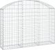 vidaXL vidaXL Łukowaty kosz gabionowy 150x30x100/120 cm, galwanizowane żelazo 1